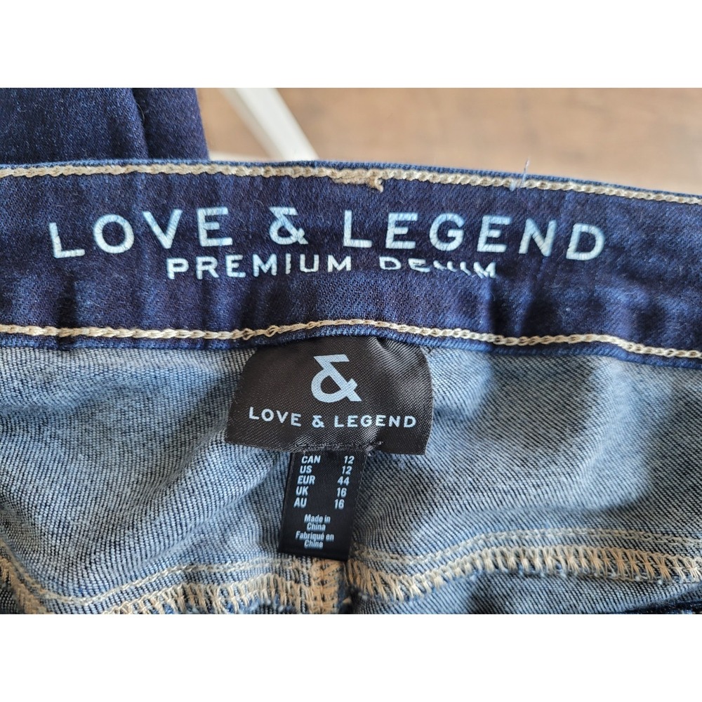 Love & legend Premium denim Womens Jeans size 12 - Picture 2 of 10